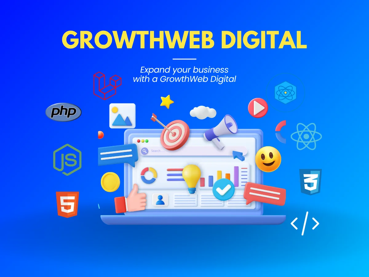 Growthweb Digital web development and digital marketing solutions